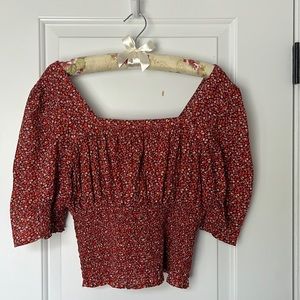 Universal Thread, paisley top.